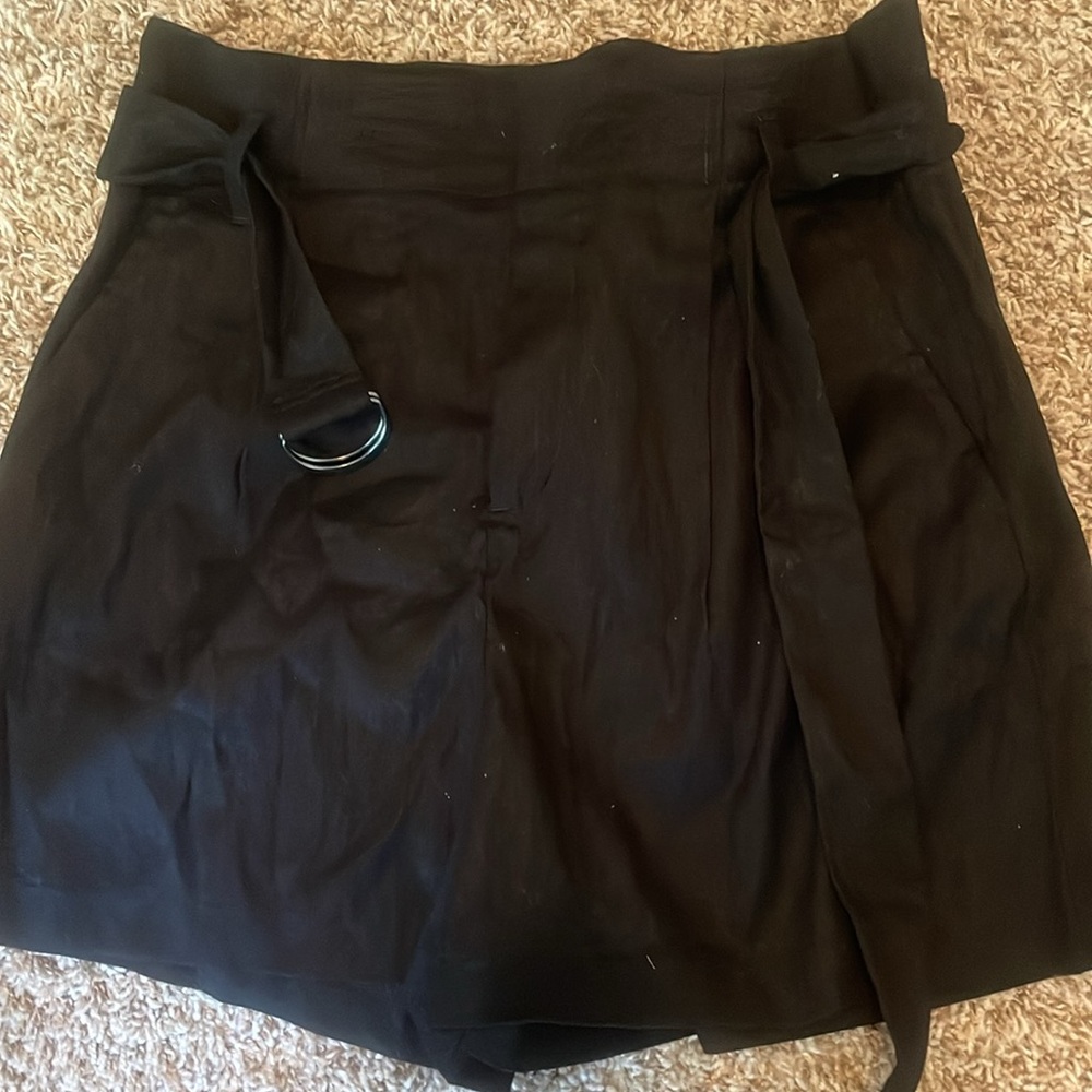 NWT Banana Republic High-Rise Pleated 4" Linen-Cotton Short! sz 12! $69
